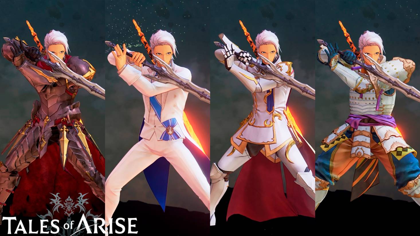Tales of Arise | Алфен | Все костюмы, стрижки, стили, примочки, облики оружия смотреть онлайн