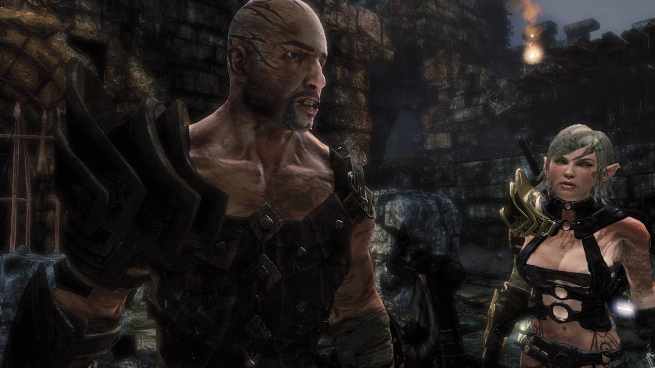 Hunted: The Demon's Forge - Лысый гигачад и эльфийская Чикуля смотреть онлайн