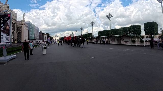 Конный церемониал 9 августа 2025 года г. Москва ВВЦ