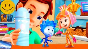 ФИКСИКИ .Термос! Куда спрятать мамин подарок?