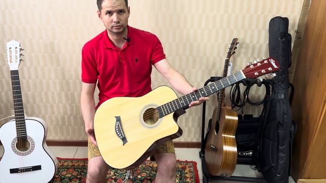 Гитара Belucci: ХЛАМ или НОРМАЛЬНО? На что способна акустическая гитара для новичка до 5000 рублей? смотреть онлайн