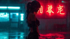 Город - Расслабляющая атмосфера Нео города и музыка киберпанка, фоновая неоновая музыка для отдыха