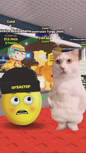 Кот украл брейнроты!