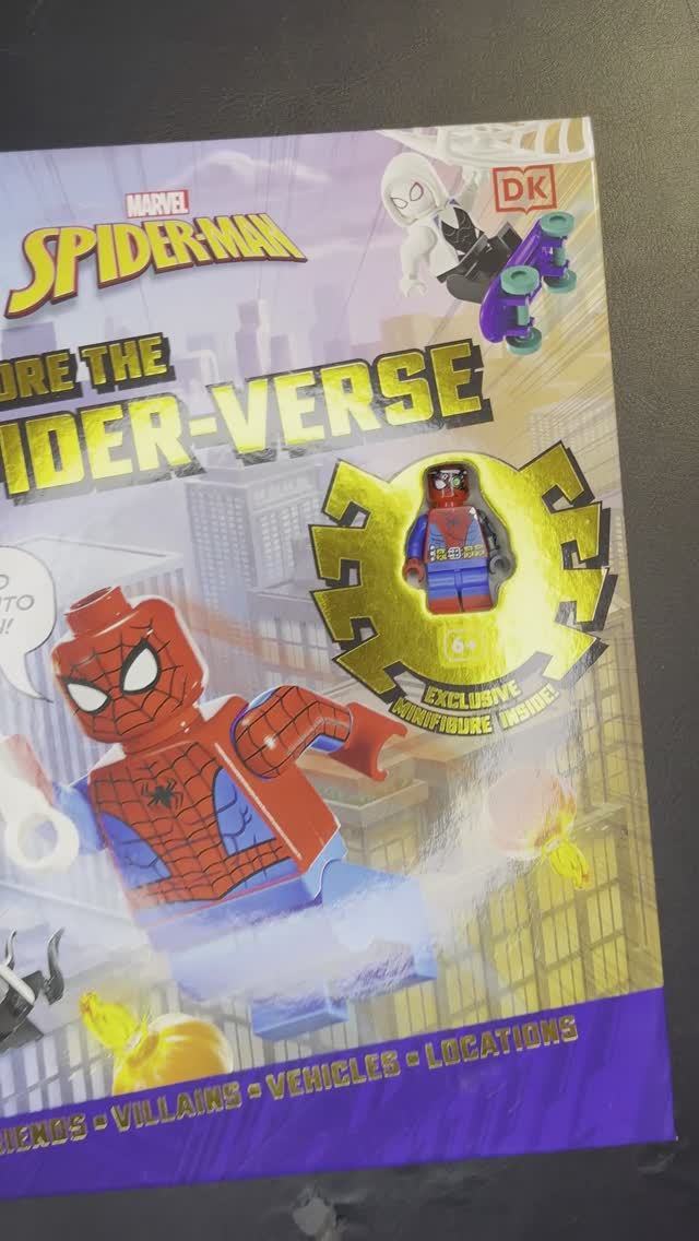 💭Lego MARVEL Spider-Man: Explore the Spider-Verse. Энциклопедия по Человеку-пауку и фигурка. смотреть онлайн