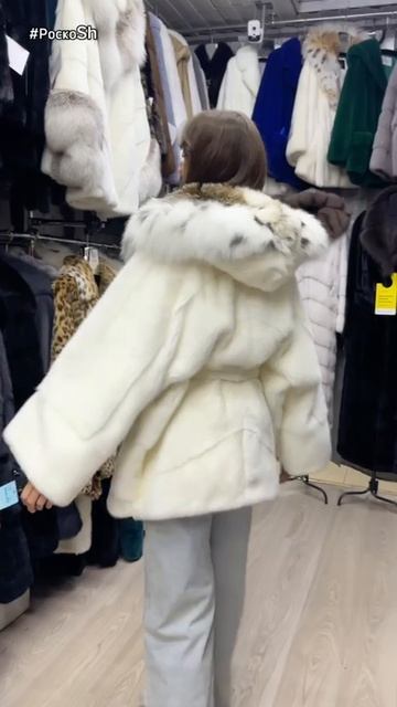 Белоснежная шубка кимоно смотреть онлайн