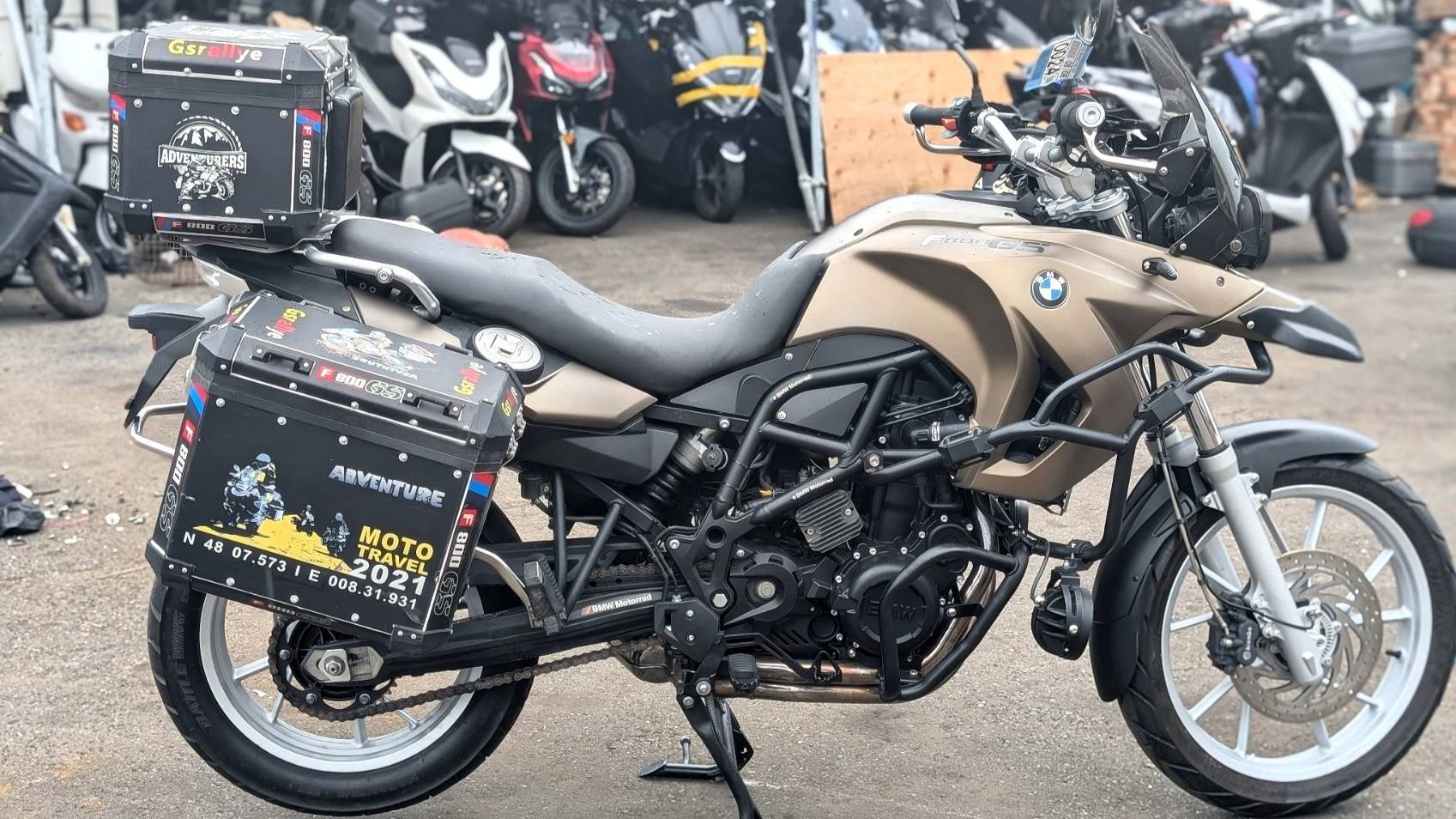 BMW F800GS - WB10218068ZT32730 смотреть онлайн