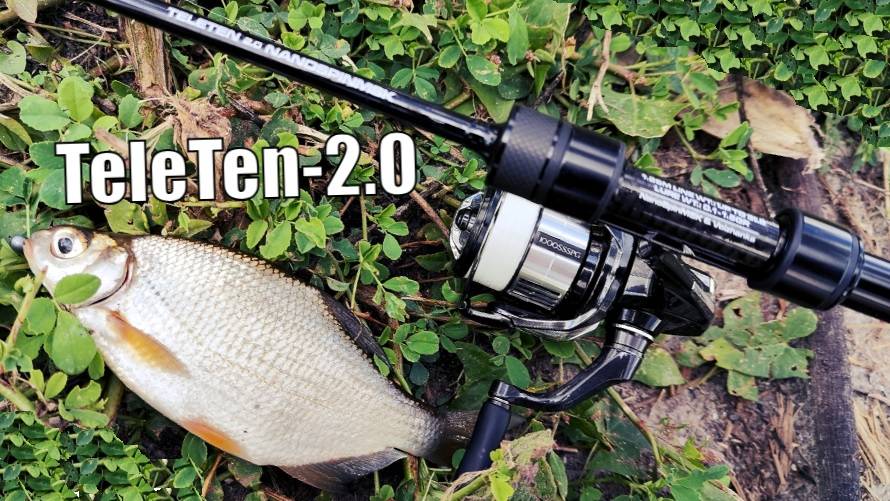 спиннинг TELETEN 2.0 125 - РАЗЛОВИЛ! Первые ЭМОЦИИ! смотреть онлайн