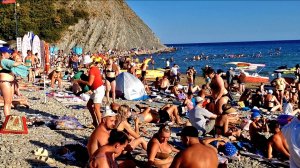 Отдых на Чёрном море 2025 Архипо-Осиповка. Что на пляжах🌴😲 #отдыхначерномморе #архипоосиповка