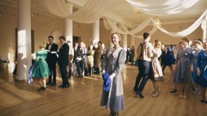 Синий платочек - вальсовый котильон