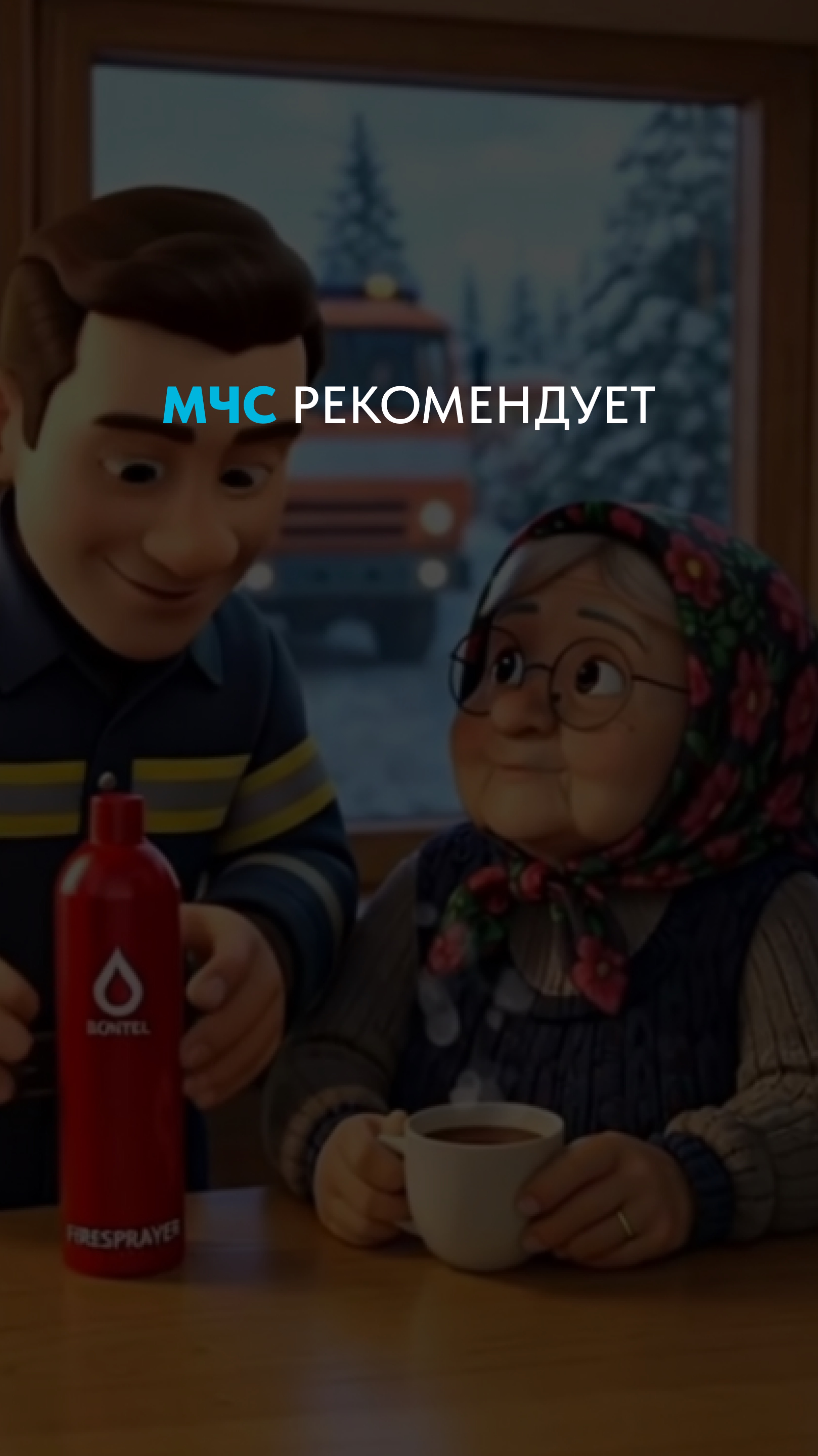 Даже бабушка Маша справится со спреем BONTEL 🧯 смотреть онлайн