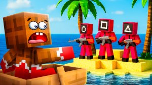 МЫ НАШЛИ ОСТРОВ КАЛЬМАРА В МАЙНКРАФТ!