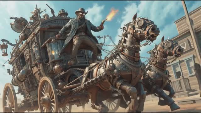 Steampunk Spaghetti Western смотреть онлайн