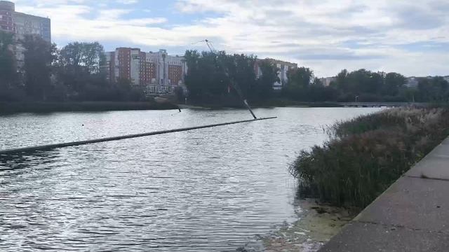 Нижний Новгород. Красивые места. Волга и озеро. Необычные машины и вело марафон. смотреть онлайн