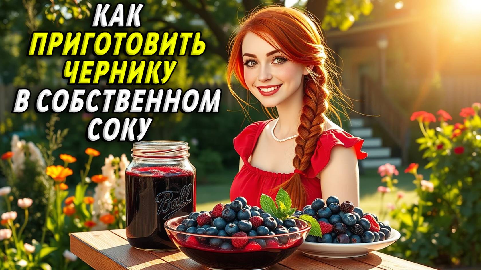 Как приготовить чернику в собственном соку смотреть онлайн