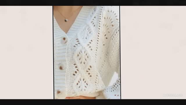Красивый узор для ажурного жакета.. смотреть онлайн