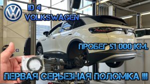 Volkswagen ID4. Первая серьезная проблема с электромобилем.