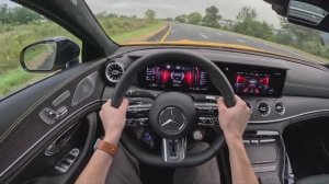 Mercedes AMG GT 63 S E Performance 2024 POV Test Drive