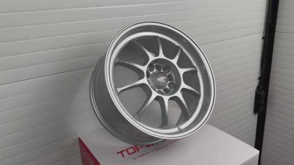 Диски XPIN 1247X 17 8.0J вес 7,7kg Silver