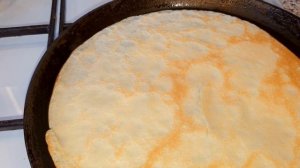 Блины на воде с мясной начинкой, заварное тесто.