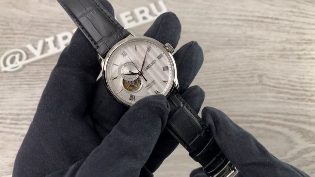 Mechanical watches Seiko Presage SSA379J1 made in Japan смотреть онлайн