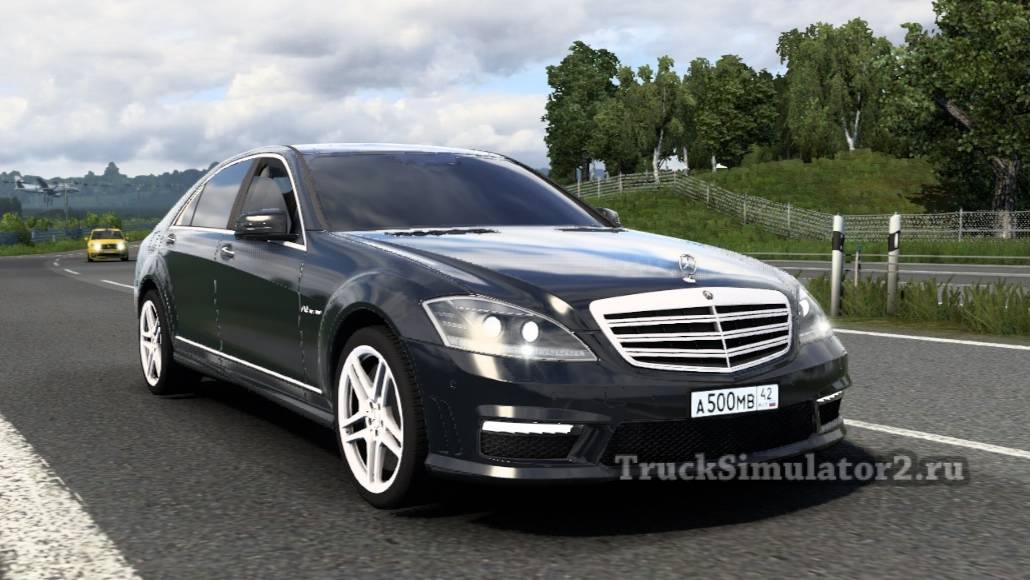 ETS 2 v1.55-Mercedes-Benz S65 AMG-(Новосибирск-Болотное) РФ смотреть онлайн