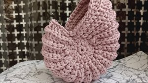 🤗СУМКА-НАУТИЛУС🙈КРЮЧКОМ РАКУШКА 🧚ВЯЖЕМ ЗА ВЕЧЕР❤️