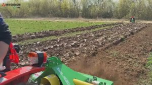 Почвофреза Kerland в действии