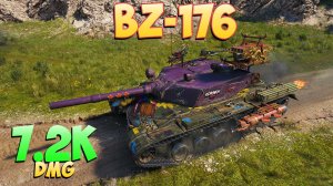 BZ-176 • Просто весело! - 5 Фрагов 7.2K Урона • Мир Танков