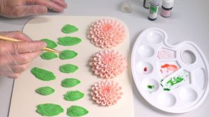 Цветы в молдах Как затонировать цветы и листья