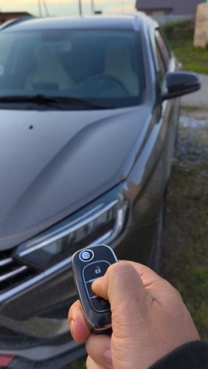 Складывание зеркал Лада Веста NG при постановке автомобиля на охрану при помощи стандартного брелока