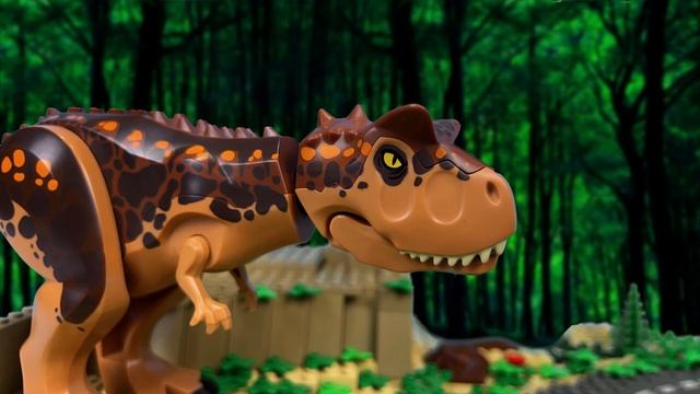 ЛЕГО МИР ЮРСКОГО ПЕРИОДА Нападение огромного динозавра