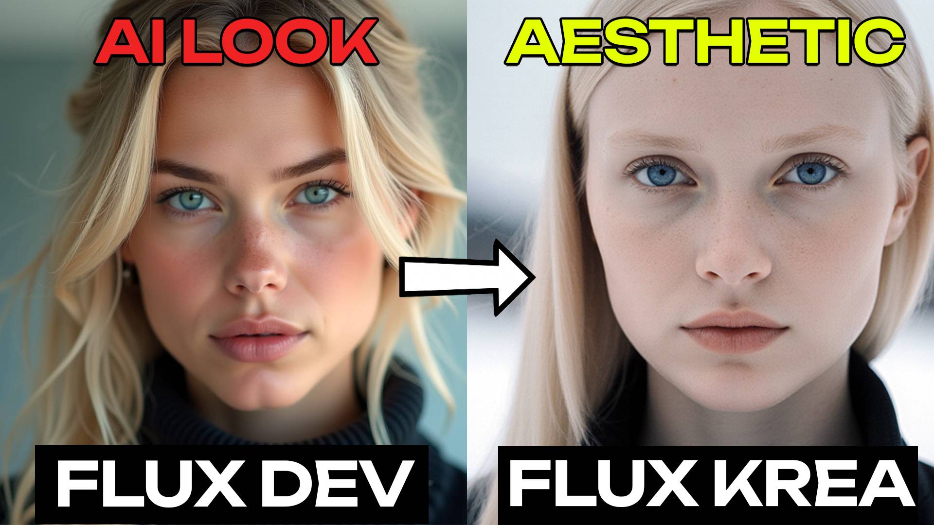 Flux Krea — AI без пластиковых лиц! Как запустить в ComfyUI + оптимизация под слабый ПК