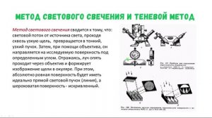 Измерение шероховатости поверхности  Основные методы