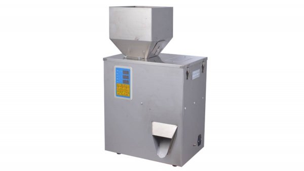 Весовой дозатор для фасовки сыпучих материалов D-500. Фасовочное оборудование для сыпучих продуктов.