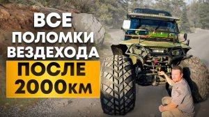Что стало с квадроциклом-вездеходом Дозер после 2000 километров? Осмотр и все поломки