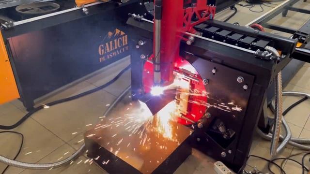 Станок плазменной резки трубы Galich смотреть онлайн