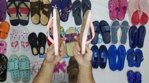 38760 Пляжная обувь, 2пак, pantofole estive, секонд (extra) оптом