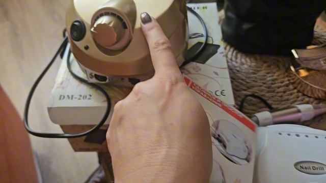 Бюджетный аппарат для маникюра с маркетплейса