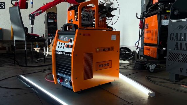 Обзор новых сварочных аппаратов GALICH MIG 500G, 350GW смотреть онлайн