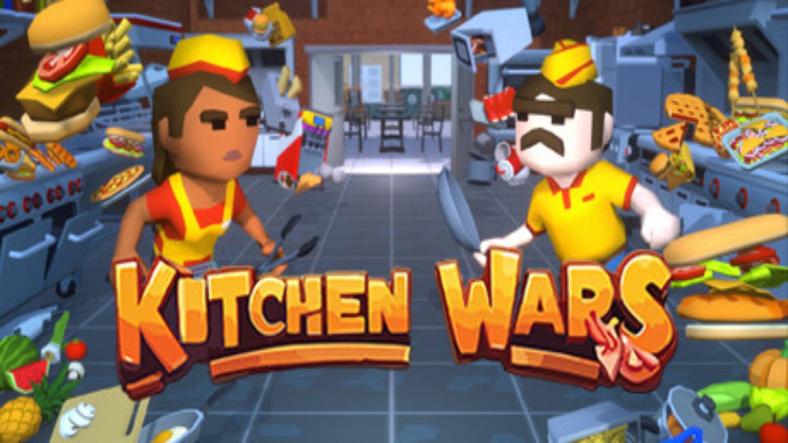 Жаль нет онлайна... Поиграли в Kitchen Wars