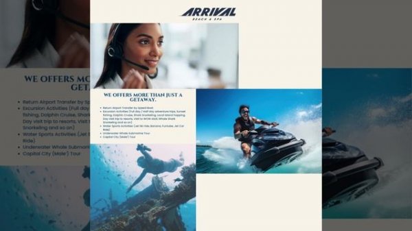 Arrival Beach & Spa Video