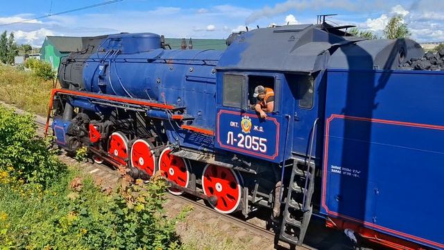Паровоз Л-2055