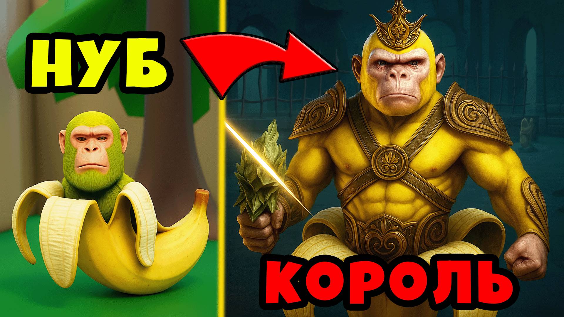 Новый Секретный Брейнрот Король Шимпанзини в Brainrot Evolution Roblox смотреть онлайн