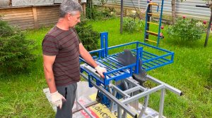 Подробный видеообзор дискового станка для резки газоблока(газобетона) «ПИРАНЬ»