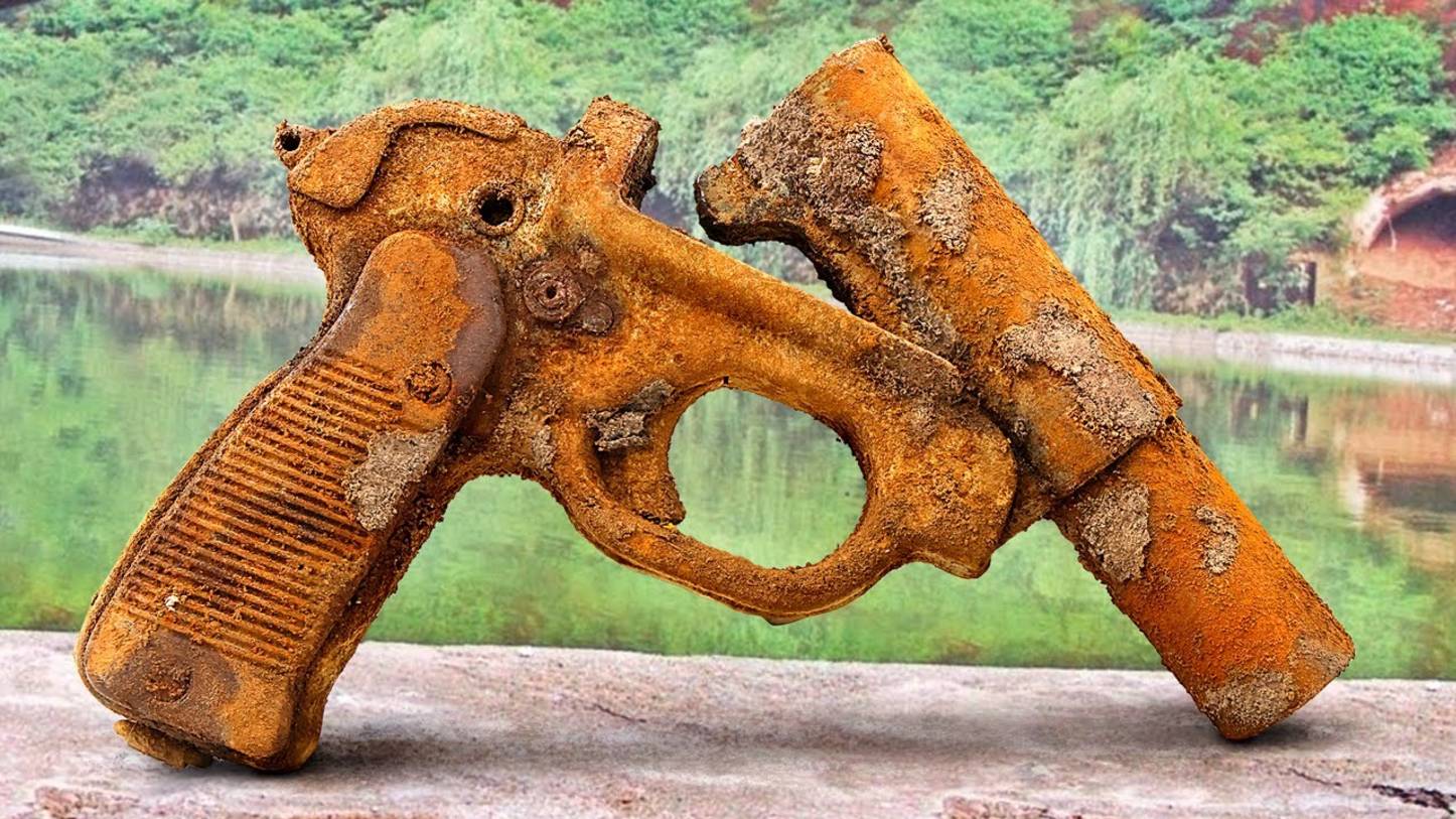 🔧 СТАРЫЙ СИГНАЛЬНЫЙ ПИСТОЛЕТ ПРЕВРАТИЛСЯ В КОЛЛЕКЦИОННУЮ КОНФЕТКУ! — ВОЗРОЖДЕНИЕ WALTHER L-34 смотреть онлайн