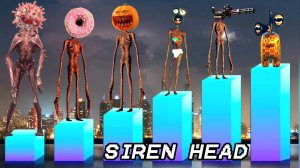 📢 СИРЕНОГОЛОВЫЙ 📢 - ВСЕ ВИДЫ. SIREN HEAD - ВИДЫ.