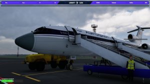 X-Plane 12, Ту154-б2, 85264, Vatsim, Novosibirsk(UNNT) - Irkutsk(UIII)