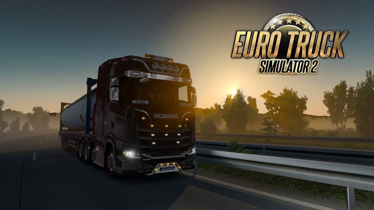 Euro Truck Simulator 2 v1.55-(Сургут-Ханты-Мансийск) РФ смотреть онлайн