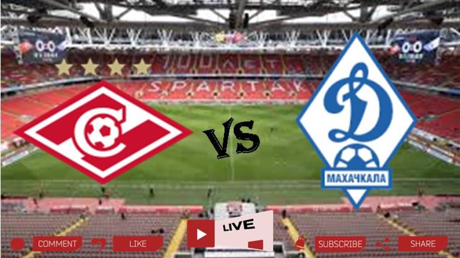 Спартак Москва - Динамо Махачкала прямая трансляция матча