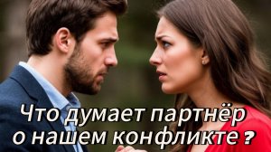 Что думает партнер о нашем конфликте?